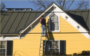 How To Paint Outside Of House Without Scaffolding