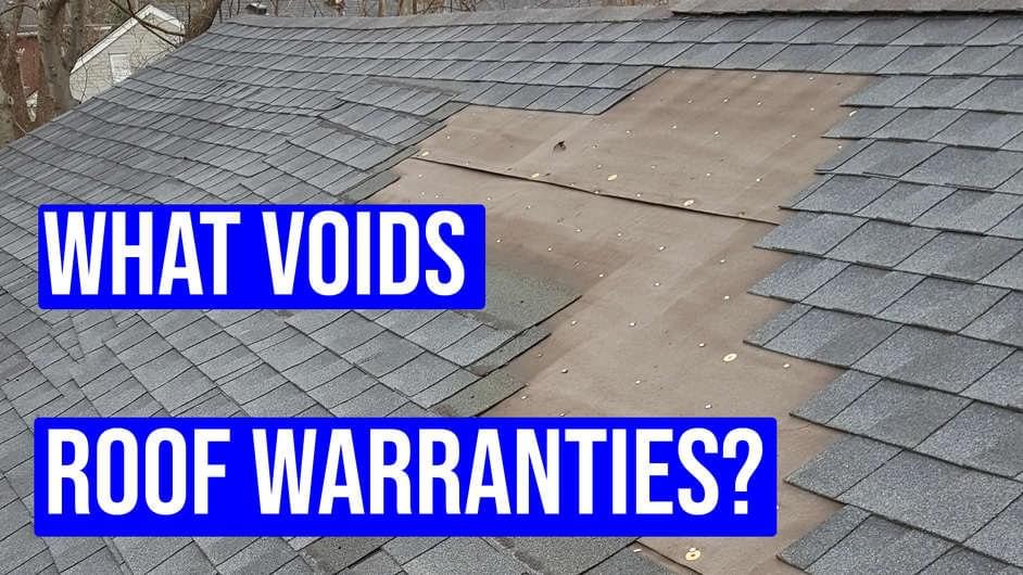 What Voids A Roof Warranty